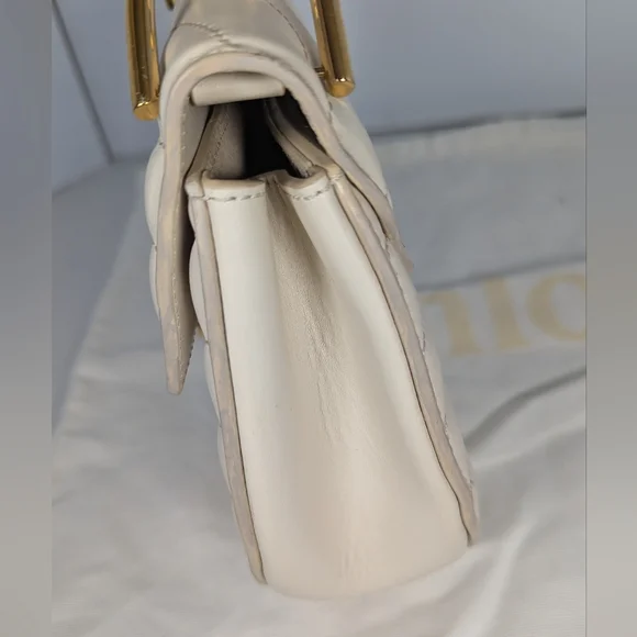 Chloe Calfskin Quilted Mini Drew Bijou Shoulder Bag - Picture 3 of 13